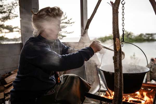 Camping Rezepte Brennnessel