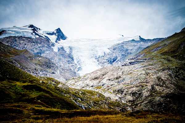 Oben angekommen gibt es dann die Möglichkeit noch einen kurzen Abstecher zur Eiszunge zu machen
