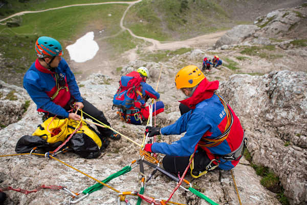 Felsrettung der Bergwacht Bayern