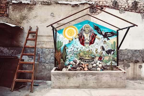 Pachamama-Gebetsstätten findet man oft in Argentinien