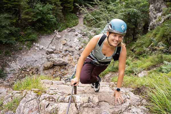 Rotschitza-Klamm-Klettersteigs