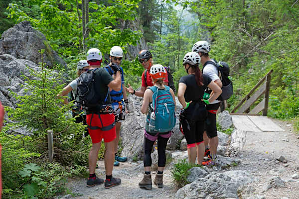 Bergwelten Mein erster Klettersteig
