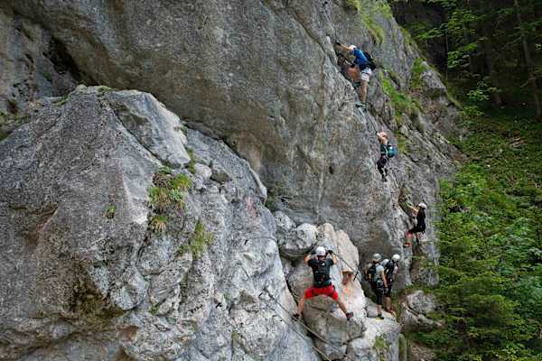 Bergwelten Mein erster Klettersteig