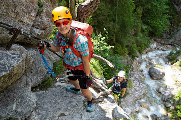 Bergwelten Mein erster Klettersteig