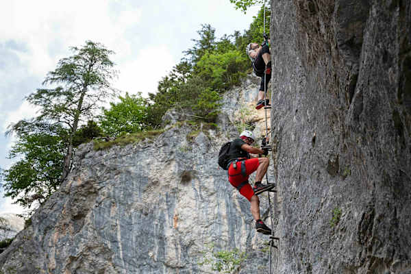 Bergwelten Mein erster Klettersteig