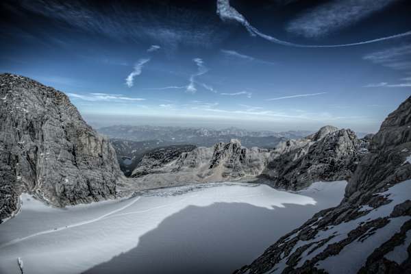 Bei der Oberen Windlucke (Einstieg Klettersteig)