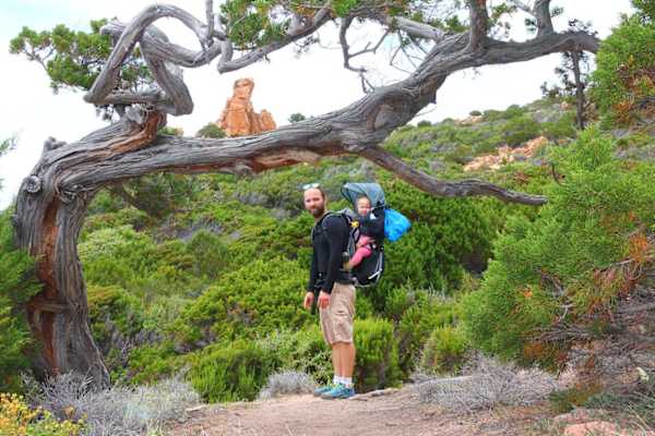 Sardinien Wanderungen VW-Bus Kinder