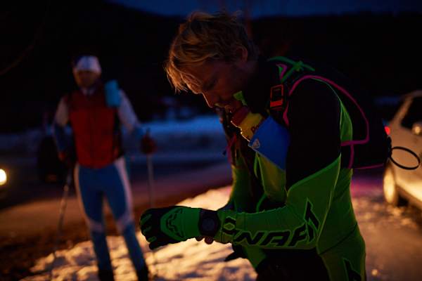 Benedikt Böhm mit Bergführer