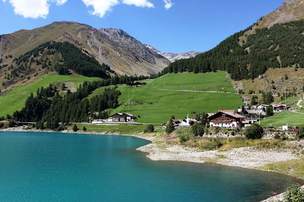 Der Vernagt-Stausee auf 1.689 m Höhe