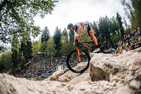Max Foidl bei einem Cross-Country-Rennen