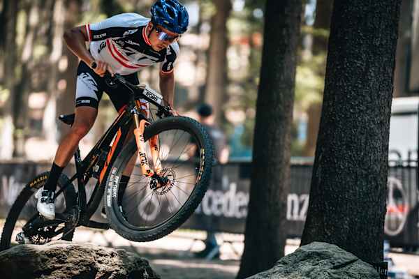 Max Foidl bei einem Cross-Country-Rennen