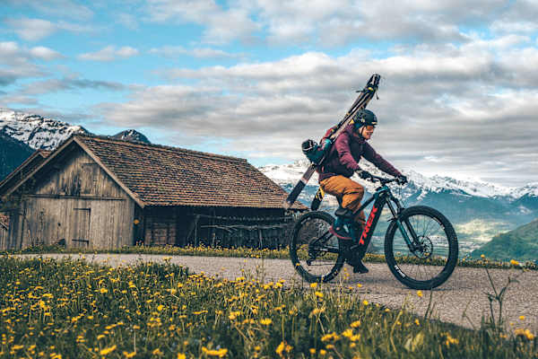 E-Bike to Ski