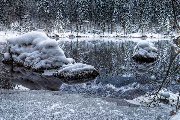 Oberbayern Garmisch Winter