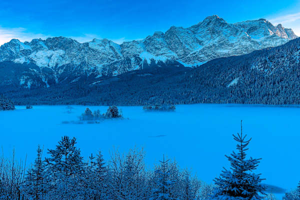 Oberbayern Garmisch Winter