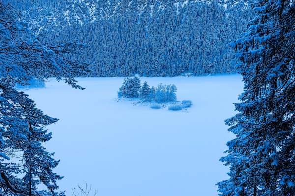 Oberbayern Garmisch Winter