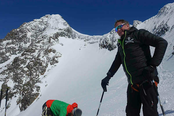 Franz Klammer bei der Winterbesteigung des Großglockners