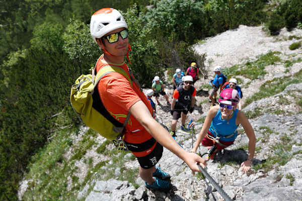 Klettersteig Gruppe