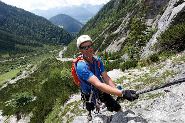 Klettersteig Aussicht