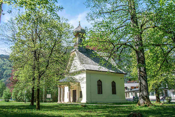 Die Hubertuskapelle in Schönau.
