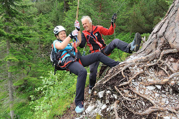 Flying Fox am Sattelberg