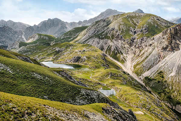 Panorama im Naturpark Fanes-Sennes-Prags