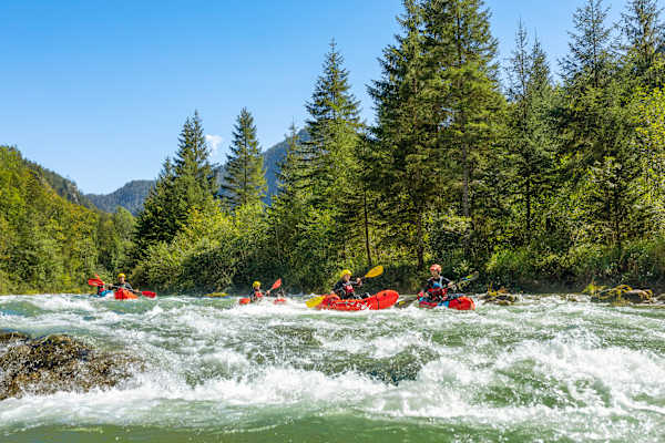 Packrafting auf der steirischen Salza