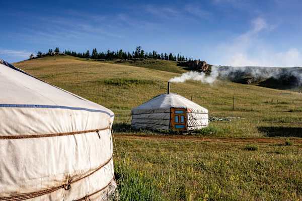 Pferdetrekking Mongolei
