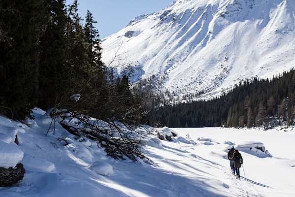 Winterwandern am Obernberger See