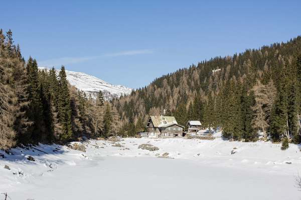 Winterwandern Tirol: Obernberger See