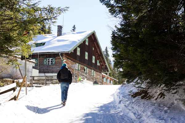 Winterwandern Tirol: Obernberger See