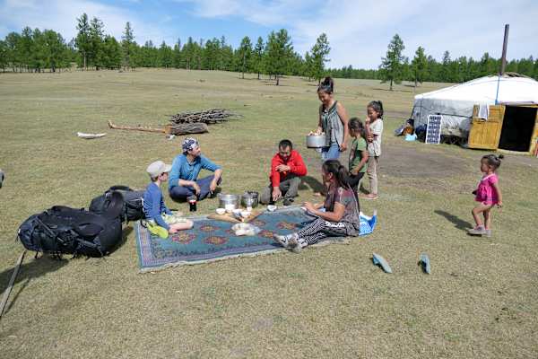 Trekking Wandern Mongolei