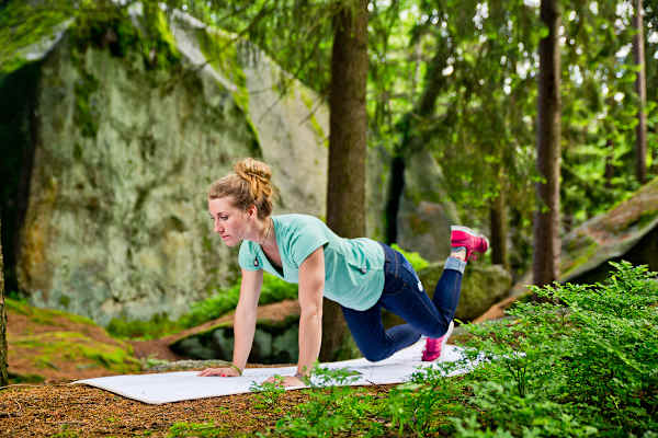 Bodyweight-Übung 3: Plank
