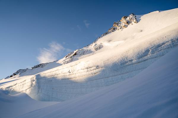Gletscherspalte am Dom