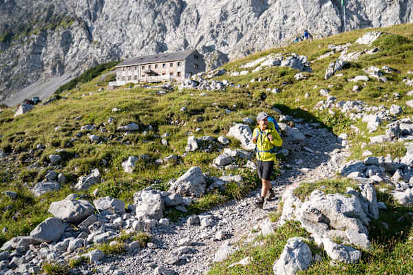 Ernst Merkinger wandert weit Karwendel