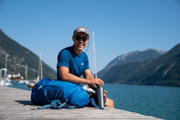 Ernst Merkinger wandert weit Karwendel