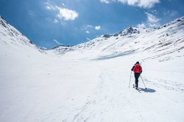 Am Weg von der Martin-Busch-Hütte zur Similaunhütte