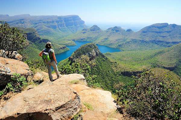 Blick auf den Blyde River Canyon in Südafrika
