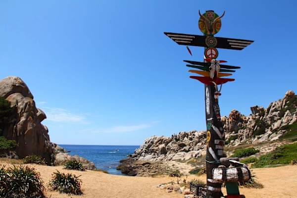 Sardinien Wandern VW-Bus Kinder