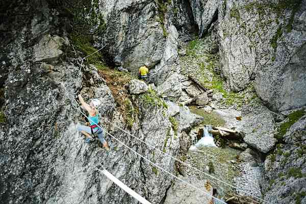 Klettersteig Verborgene Welt