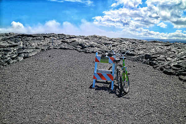 Lava-Fluss im Hawaii Volcanoes-Nationalpark