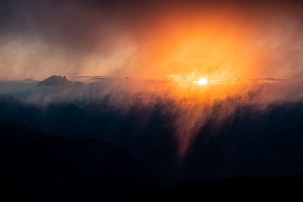 Sonnenaufgang am Gamskarkogel