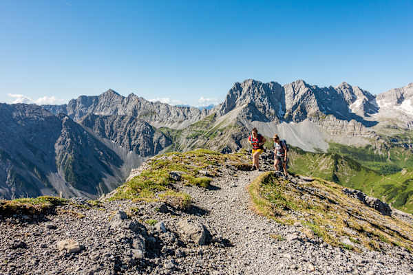 Weg auf das Sonnjoch