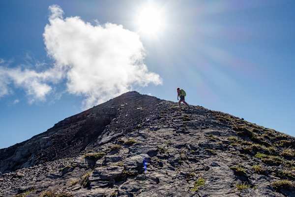 Gipfelgrat des Sonnjochs