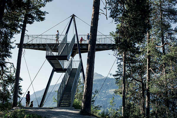 Aussichtsplattform „Il Spir“ bei Conn