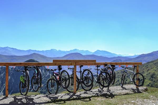 Auch mit zahlreichen Biketouren kann das Wipptal aufwarten.