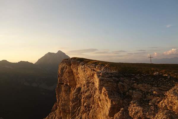Der Zwölferkofel im Abendlicht
