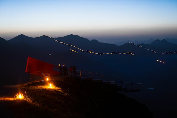 Sonnwendfeuer in Gastein