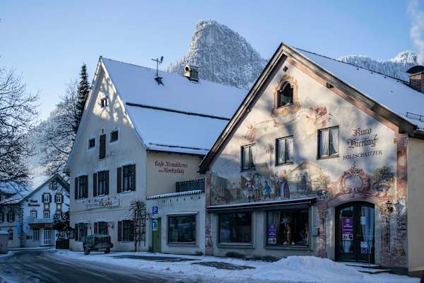 Mit Schneeschuhen durchs Ammergebirge