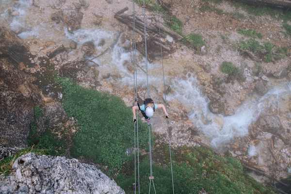 Bergwelten mein erster Klettersteig Ramsau am Dachstein