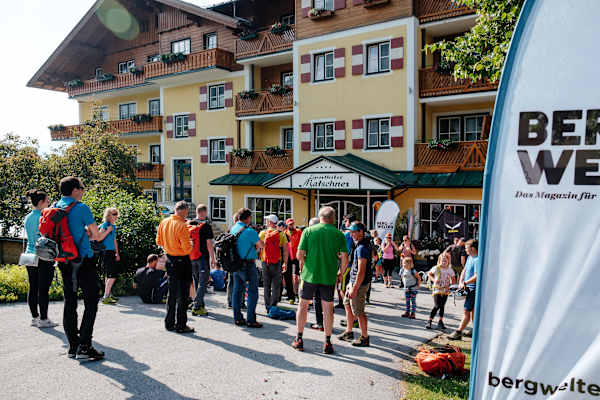 Bergwelten mein erster Klettersteig Ramsau am Dachstein